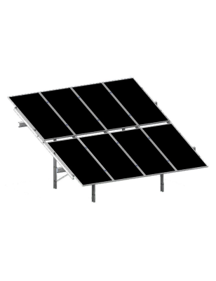 Konstrukcja gruntowa FWD2 HBM 2x4 PION Bifacial Budmat
